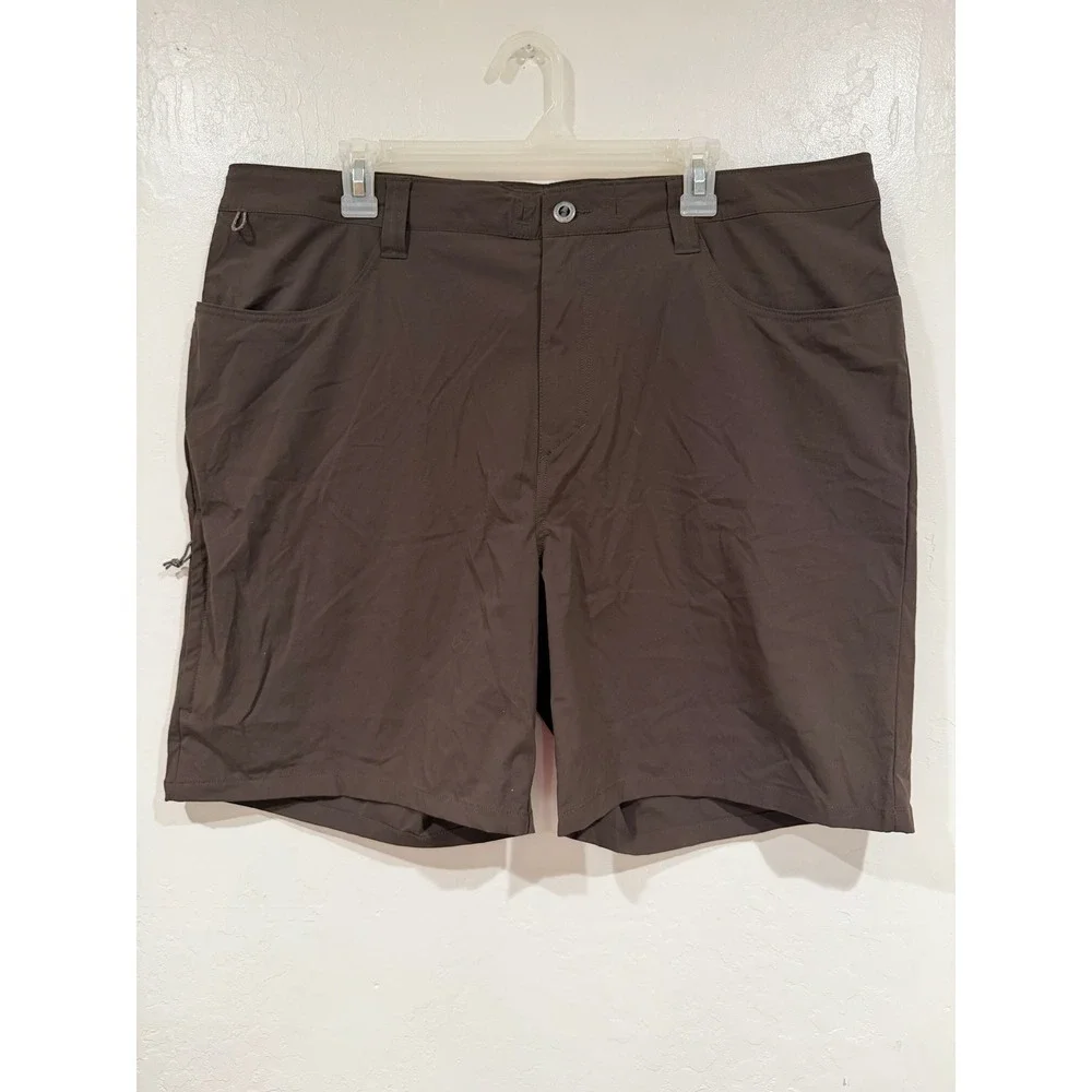 Patagonia Quandary Shorts Mens 40 Brown Nylon Stretch Hiking Outdoor 55211